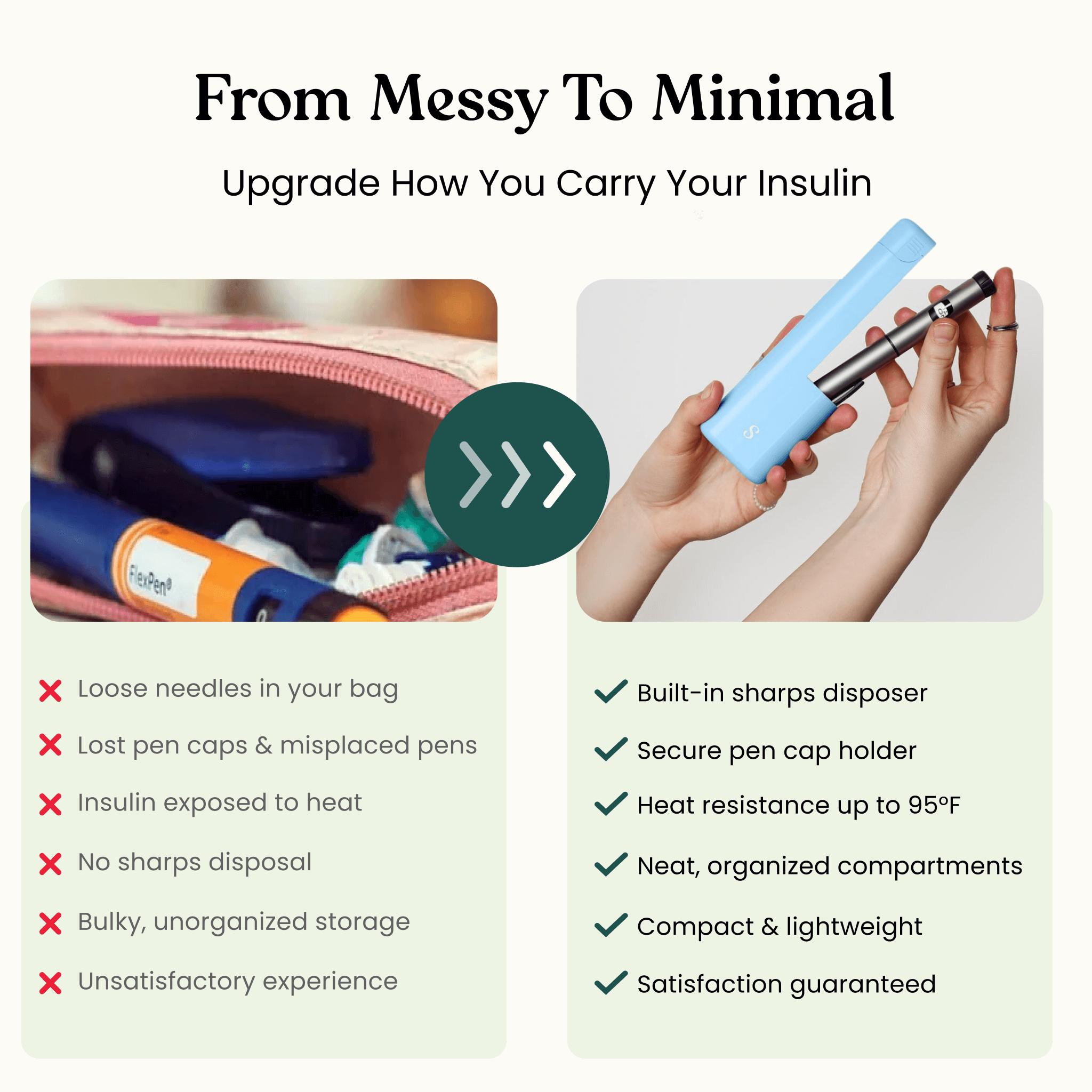 DailyEase Case — Protection & Organization for Insulin Pens