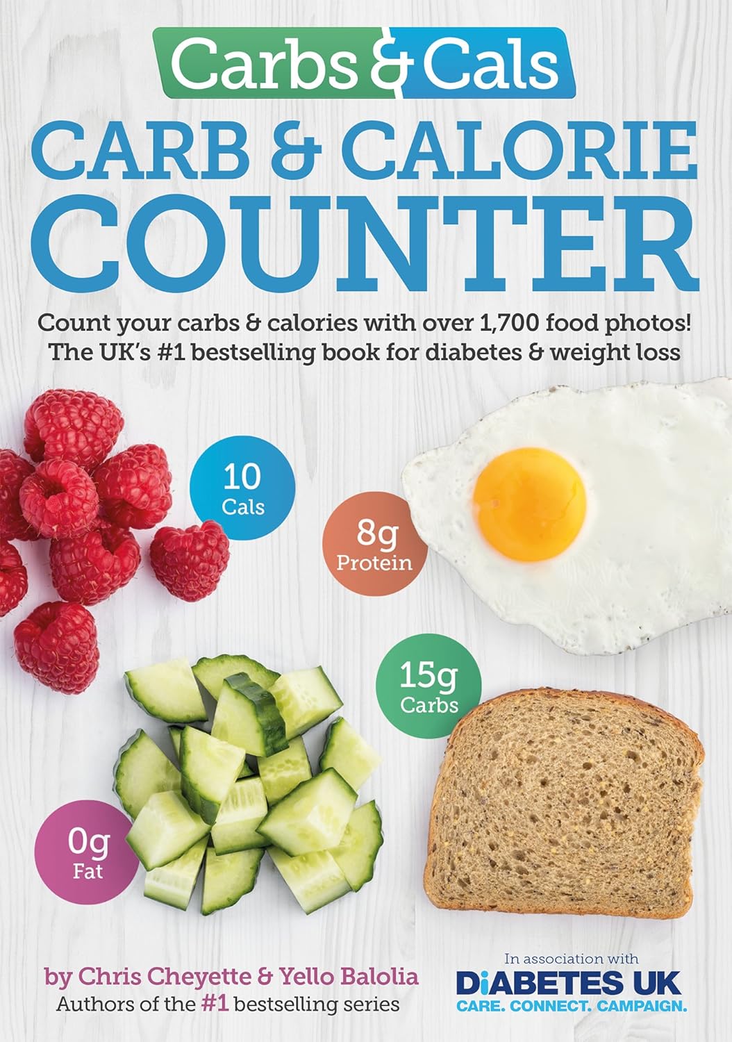 Carbs & Cals for Diabetics: Count Your Carbs & Calories with Over 1,700 Food & Drink Photos!