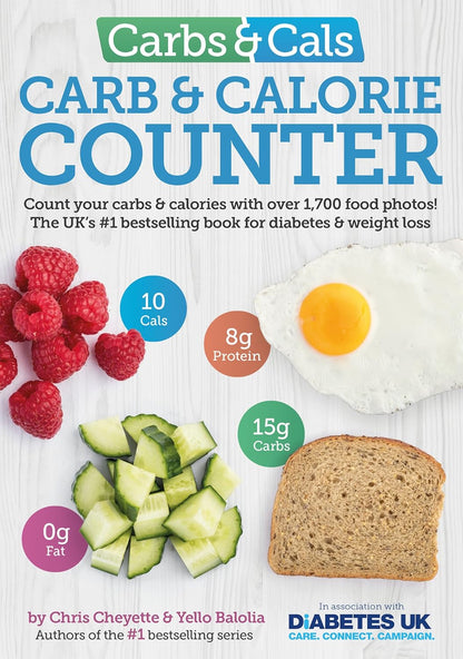 Carbs & Cals for Diabetics: Count Your Carbs & Calories with Over 1,700 Food & Drink Photos!