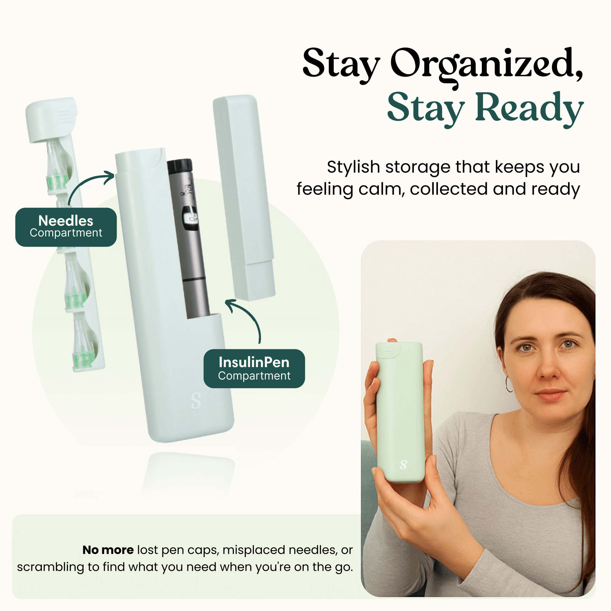 DailyEase Case — Protection & Organization for Insulin Pens